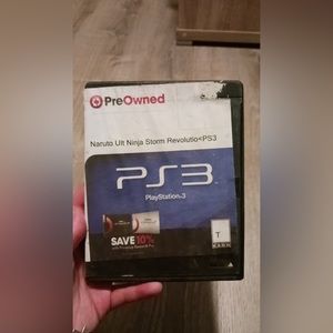 Naruto ninja storm GUC PlayStation 3 game